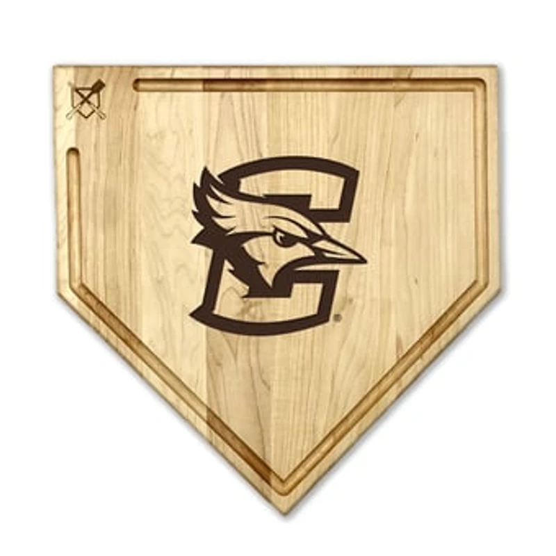 Jardine Creighton Bluejays Baseball BBQ 17" x 17" Home Plate Cutting Board with Trough
