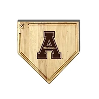 Jardine Appalachian State Mountaineers Baseball BBQ 17" x 17" Home Plate Cutting Board with Trough