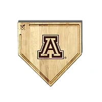 Jardine Arizona Wildcats Baseball BBQ 17" x 17" Home Plate Cutting Board with Trough