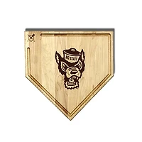 Jardine NC State Wolfpack Baseball BBQ 17" x 17" Home Plate Cutting Board with Trough