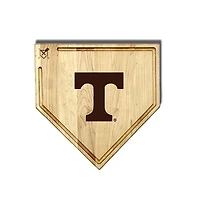 Jardine Tennessee Volunteers Baseball BBQ 17" x 17" Home Plate Cutting Board with Trough