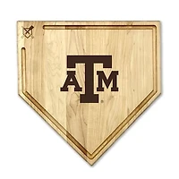 Jardine Texas A&M Aggies Baseball BBQ 17" x 17" Home Plate Cutting Board with Trough
