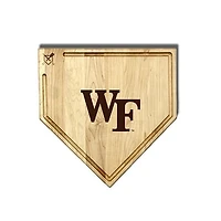 Jardine Wake Forest Demon Deacons Baseball BBQ 17" x 17" Home Plate Cutting Board with Trough