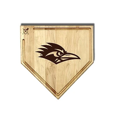 Jardine UTSA Roadrunners Baseball BBQ 17" x 17" Home Plate Cutting Board with Trough