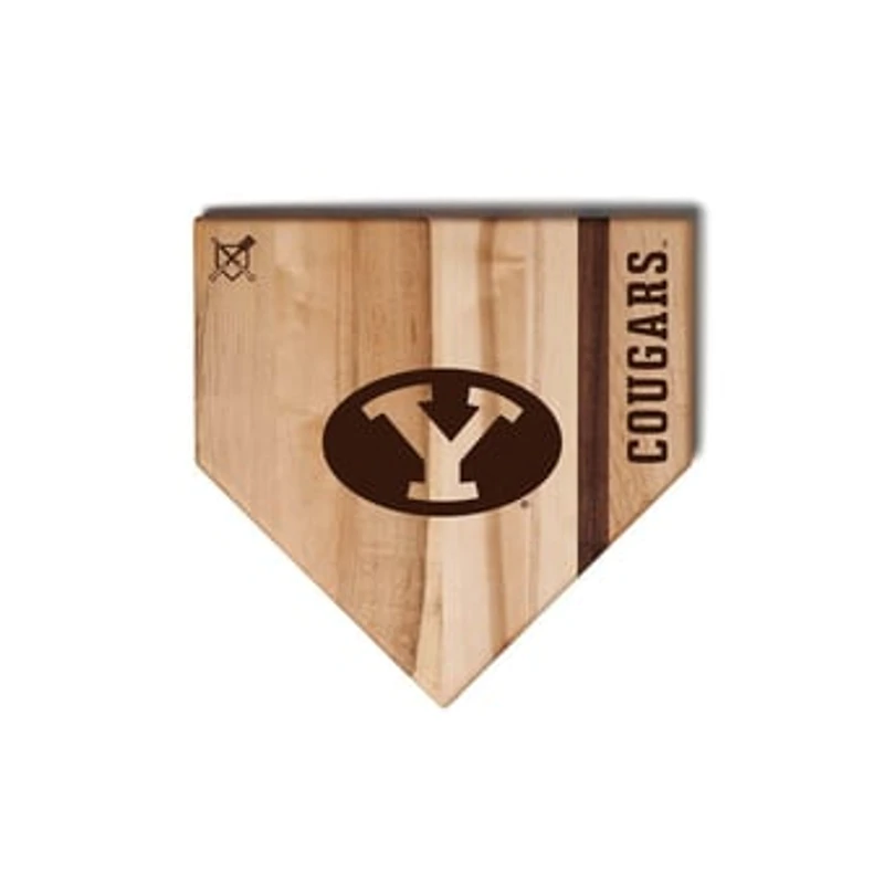 Jardine BYU Cougars Baseball BBQ 12" x 12" Home Plate Cutting Board