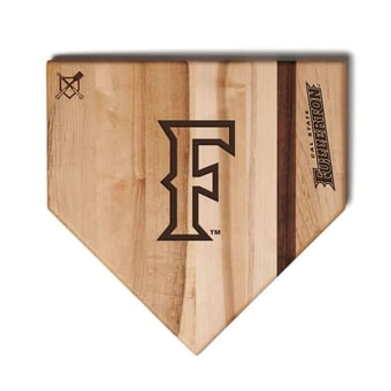 Jardine Cal State Fullerton Titans Baseball BBQ 12" x 12" Home Plate Cutting Board