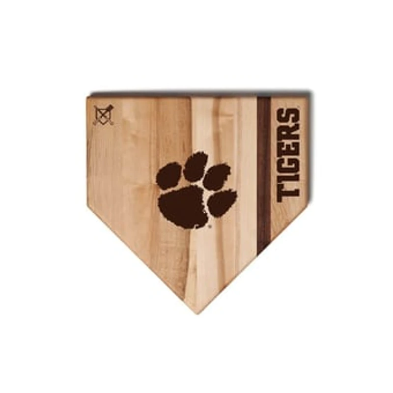 Jardine Clemson Tigers Baseball BBQ 12" x 12" Home Plate Cutting Board