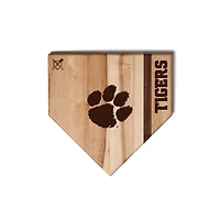 Jardine Clemson Tigers Baseball BBQ 12" x 12" Home Plate Cutting Board