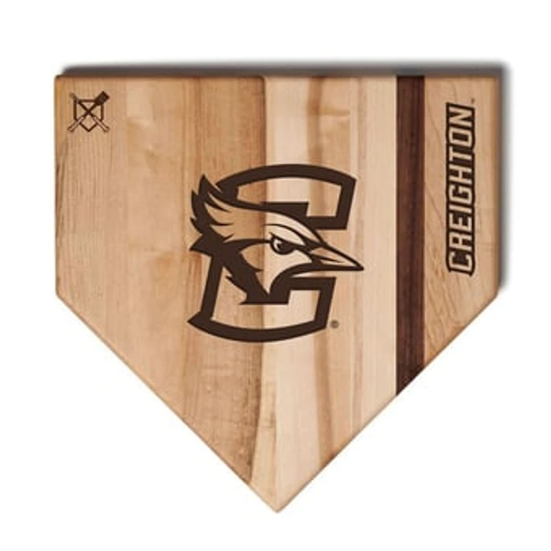 Jardine Creighton Bluejays Baseball BBQ 12" x 12" Home Plate Cutting Board