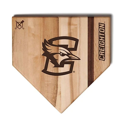 Jardine Creighton Bluejays Baseball BBQ 12" x 12" Home Plate Cutting Board