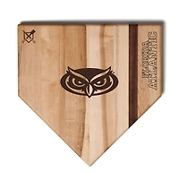 Jardine Florida Atlantic Owls Baseball BBQ 12" x 12" Home Plate Cutting Board