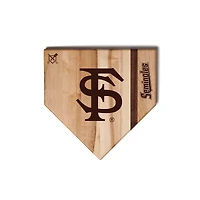 Jardine Florida State Seminoles Baseball BBQ 12" x 12" Home Plate Cutting Board