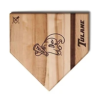 Jardine Tulane Green Wave Baseball BBQ 12" x 12" Home Plate Cutting Board