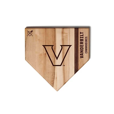 Jardine Vanderbilt Commodores Baseball BBQ 12" x 12" Home Plate Cutting Board