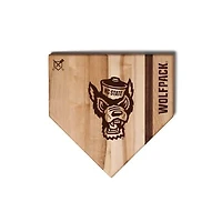 Jardine NC State Wolfpack Baseball BBQ 12" x 12" Home Plate Cutting Board
