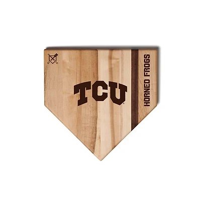 Jardine TCU Horned Frogs Baseball BBQ 12" x 12" Home Plate Cutting Board