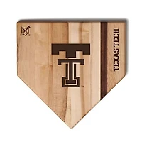 Jardine Texas Tech Red Raiders Baseball BBQ 12" x 12" Home Plate Cutting Board