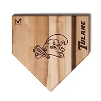 Jardine Tulane Green Wave Baseball BBQ 17'' x 17'' Home Plate Cutting Board