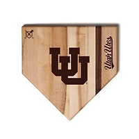 Jardine Utah Utes Baseball BBQ 17'' x 17'' Home Plate Cutting Board