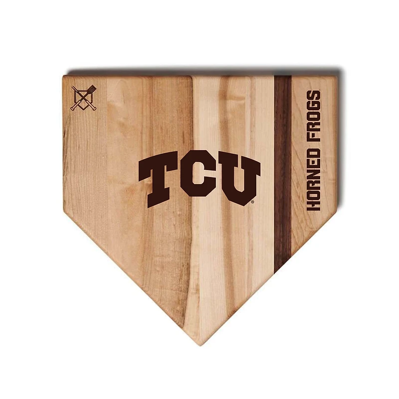Jardine TCU Horned Frogs Baseball BBQ 17'' x 17'' Home Plate Cutting Board