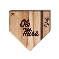 Jardine Ole Miss Rebels Baseball BBQ 17'' x 17'' Home Plate Cutting Board