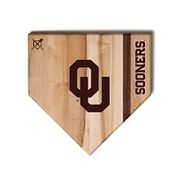 Jardine Oklahoma Sooners Baseball BBQ 17'' x 17'' Home Plate Cutting Board