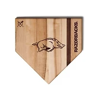 Jardine Arkansas Razorbacks Baseball BBQ 17'' x 17'' Home Plate Cutting Board