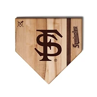 Jardine Florida State Seminoles Baseball BBQ 17'' x 17'' Home Plate Cutting Board