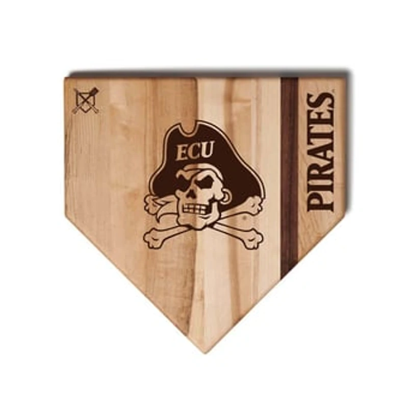Jardine ECU Pirates Baseball BBQ 17'' x 17'' Home Plate Cutting Board
