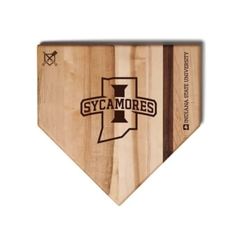 Jardine Indiana State Sycamores Baseball BBQ 17'' x 17'' Home Plate Cutting Board