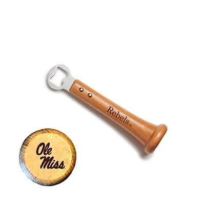 Jardine Ole Miss Rebels Baseball BBQ Pickoff Bottle Opener