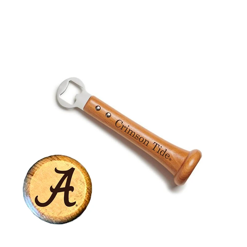 Jardine Alabama Crimson Tide Baseball BBQ Pickoff Bottle Opener