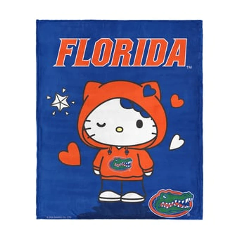 The Northwest Group Florida Gators Hello Kitty 46" x 60" Silk Touch Throw Blanket