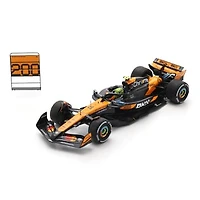 Spark Models  McLaren F1 Team 2025 Lando Norris Hungarian Grand Prix Winner #4 1:43 Scale Die-Cast Car