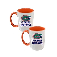 The Memory Company Florida Gators Two-Piece 15oz. Logo Coffee Mug Set
