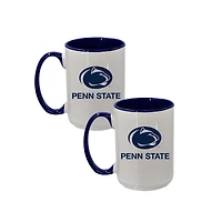 The Memory Company Penn State Nittany Lions Two-Piece 15oz. Logo Coffee Mug Set