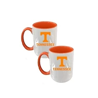 The Memory Company Tennessee Volunteers Two-Piece 15oz. Logo Coffee Mug Set