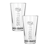 The Memory Company LSU Tigers Two-Piece 16oz. Pinnacle Pint Glass Set