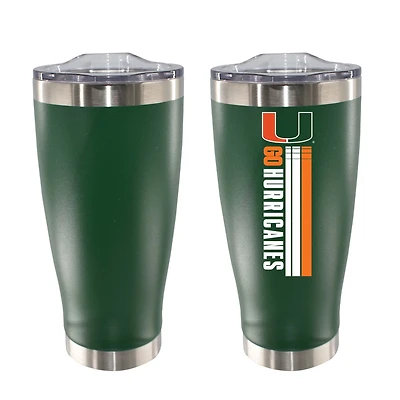 The Memory Company Miami Hurricanes 20oz. Let's Go Stainless Steel Tumbler