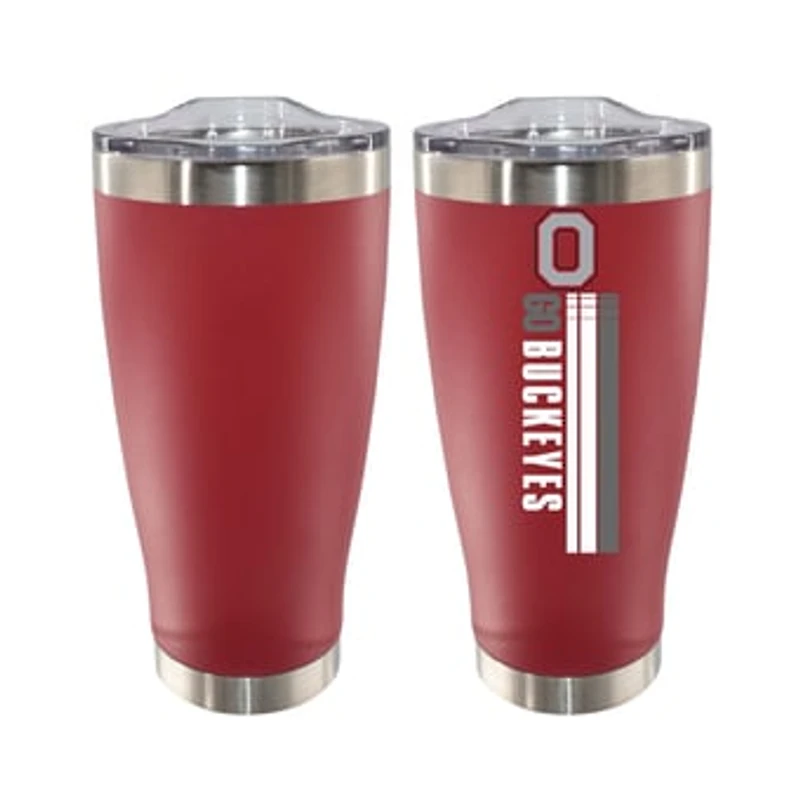 The Memory Company Ohio State Buckeyes 20oz. Let's Go Stainless Steel Tumbler