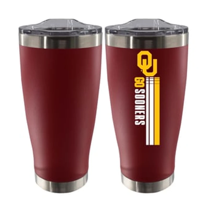 The Memory Company Oklahoma Sooners 20oz. Let's Go Stainless Steel Tumbler