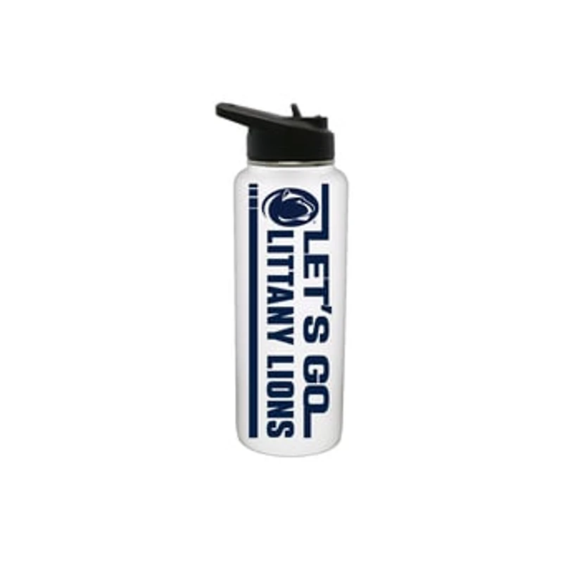 The Memory Company Penn State Nittany Lions 34oz. Let's Go Stainless Steel Quencher Bottle