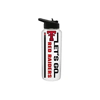 The Memory Company Texas Tech Red Raiders 34oz. Let's Go Stainless Steel Quencher Bottle