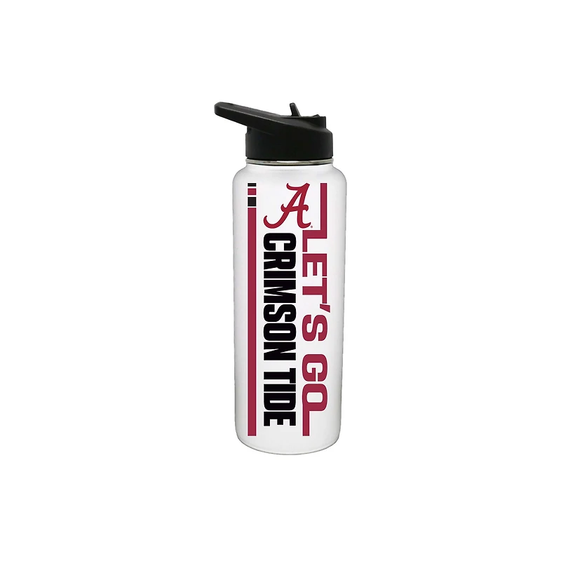 The Memory Company Alabama Crimson Tide 34oz. Let's Go Stainless Steel Quencher Bottle