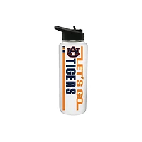 The Memory Company Auburn Tigers 34oz. Let's Go Stainless Steel Quencher Bottle