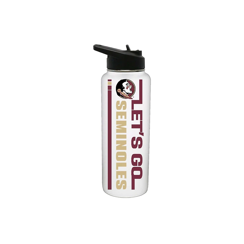 The Memory Company Florida State Seminoles 34oz. Let's Go Stainless Steel Quencher Bottle