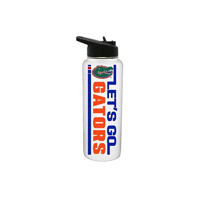 The Memory Company Florida Gators 34oz. Let's Go Stainless Steel Quencher Bottle