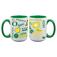 The Memory Company Oregon Ducks Two-Piece 15oz. Loco Coffee Mug Set