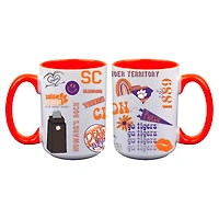The Memory Company Clemson Tigers Two-Piece 15oz. Loco Coffee Mug Set