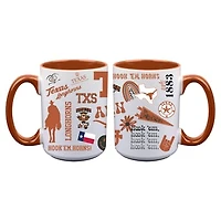 The Memory Company Texas Longhorns Two-Piece 15oz. Loco Coffee Mug Set